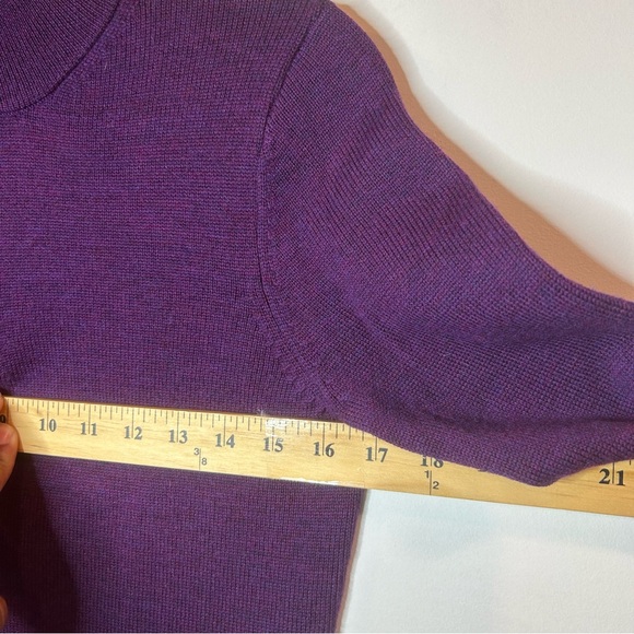 Brook Brothers 100% Merino Wool Mock Neck Sweater size S - Picture 8 of 8